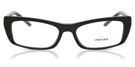 Prada PR 10XV 1AB1O1 Eyeglasses in Black 